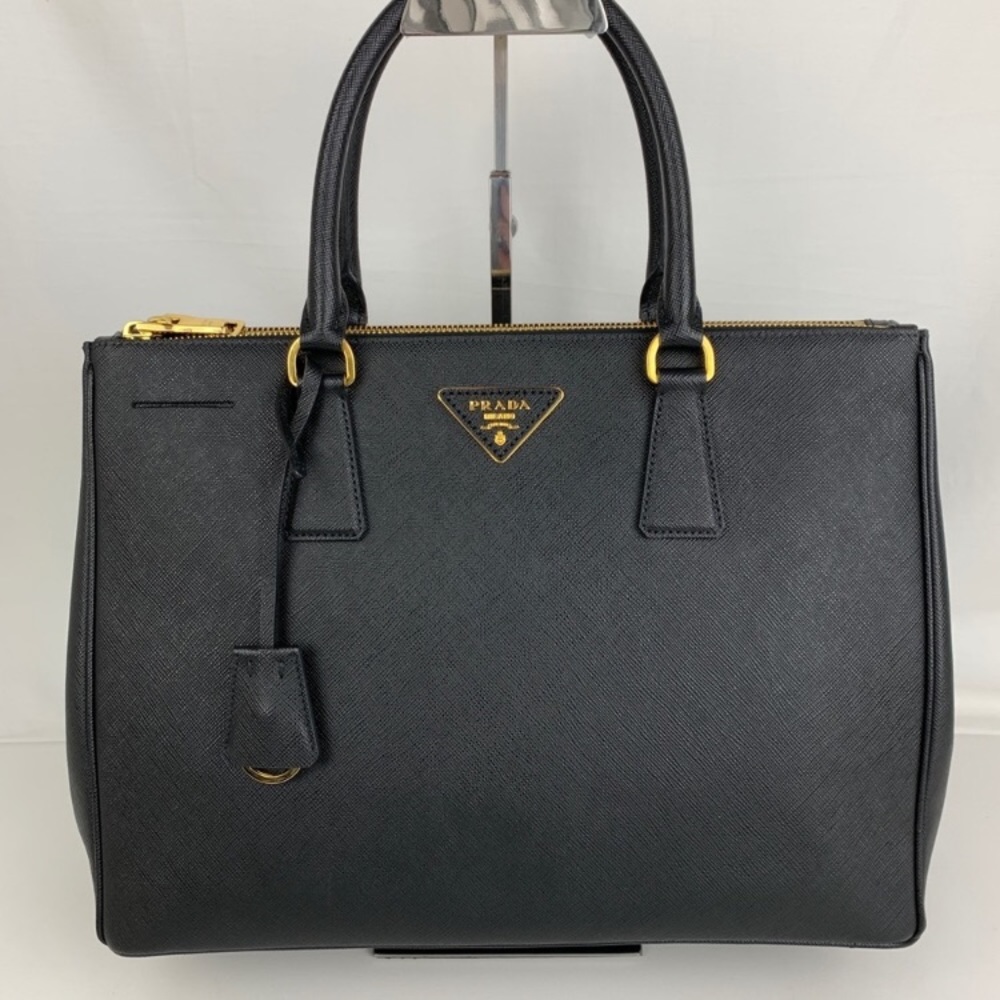 Prada Saffiano Lux Medium Double Zip Tote
